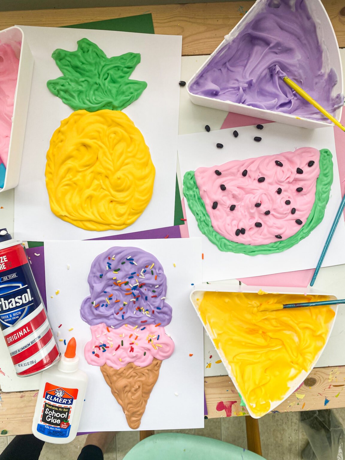 How to Make Puffy Paint ABCDee Learning