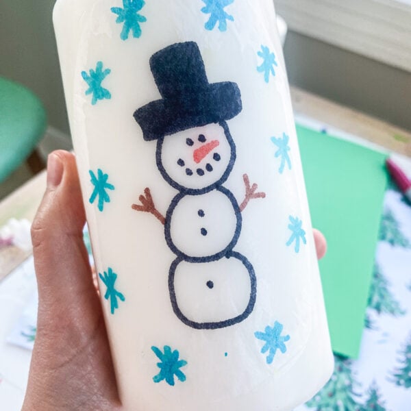 Candle Transfer Gift Craft
